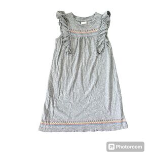 Hanna Andersson 110 Flutter Sleeveless Dress